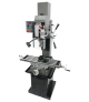 JMD-45VSPFT Variable Speed Geared Head Square Column Mill/Drill with Power Downfeed & Newall DP500 2-Axis DRO & X-Axis Powerfeed