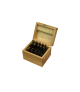 20 Piece Tin-Coated Single End Mill Set