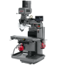 JTM-1050EVS2/230 Mill With 3-Axis Newall DP700 DRO (Quill) With X and Y-Axis Powerfeeds and Air Powered Draw Bar