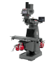 JTM-4VS Mill With 3-Axis Newall DP700 DRO (Quill) With X| Y and Z-Axis Powerfeeds and Power Draw Bar