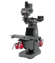 JTM-4VS-1 Mill With 3-Axis Newall DP700 DRO (Quill) With X| Y and Z-Axis Powerfeeds and Power Draw Bar