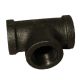 Kalamazoo Industries 716-041 .5 inch industrial black pipe tee